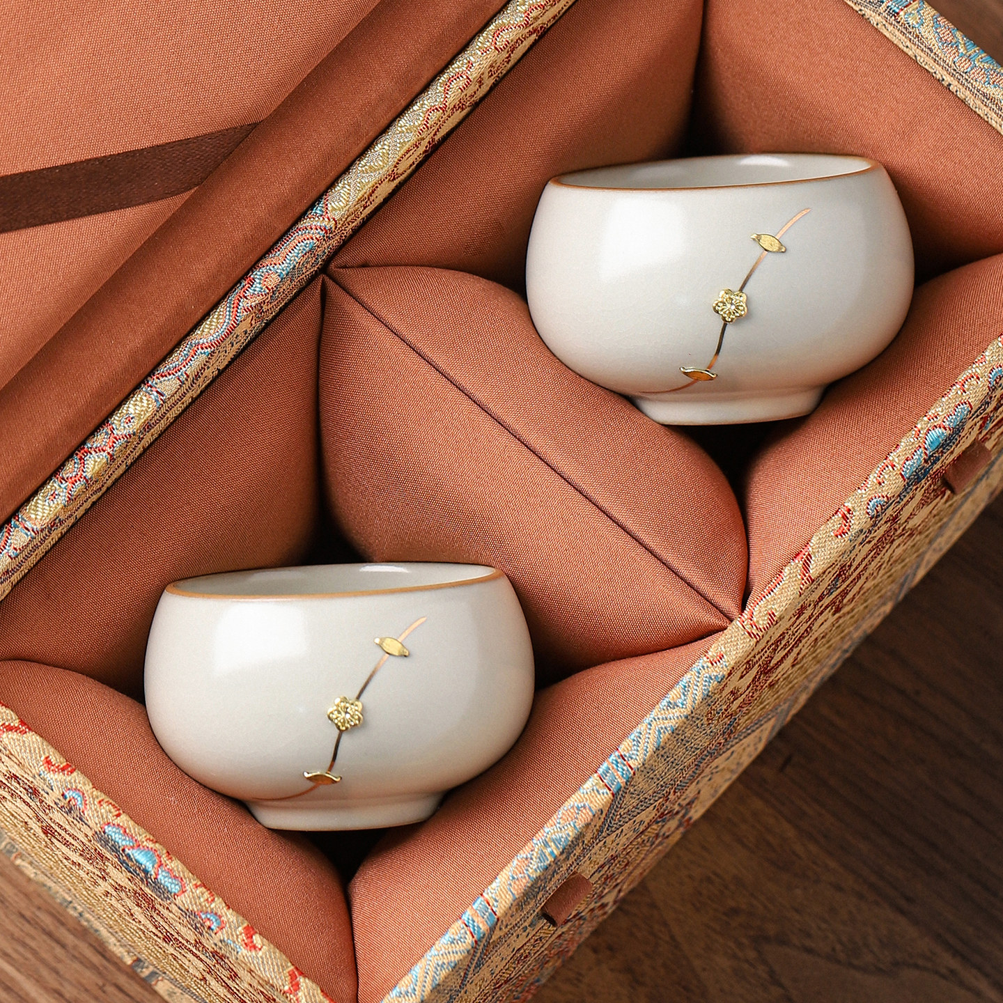 汝窑锔钉茶杯陶瓷单杯家用新款高档茶盏高档个人专用主人杯品茗杯,餐饮具,茶杯,淘宝优惠券,粉丝福利购,淘宝优惠卷