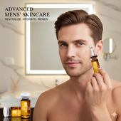 跨境商品瑞士男士 海外 专用精华紧致提拉紧致细腻抗皱肌肤收敛