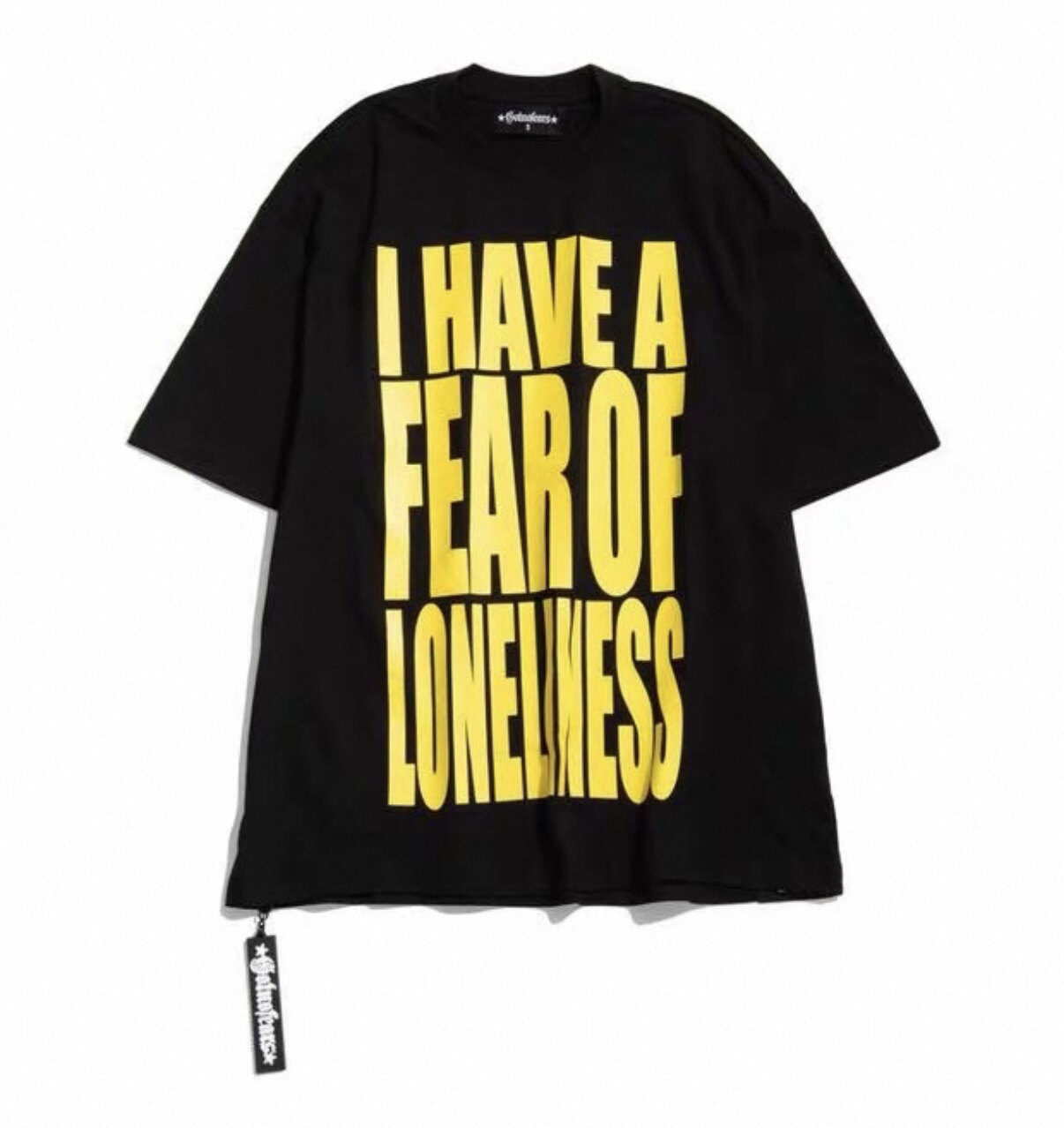 罗志祥GOTNOFEARS正品多色标语短袖slogan tee