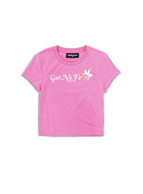 罗志祥Gotnofears正品和平标志短袖上衣t恤衫（女款）
