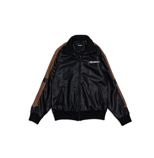 罗志祥 Gotnofears 正品 人造皮革外套 黑色 男女同款