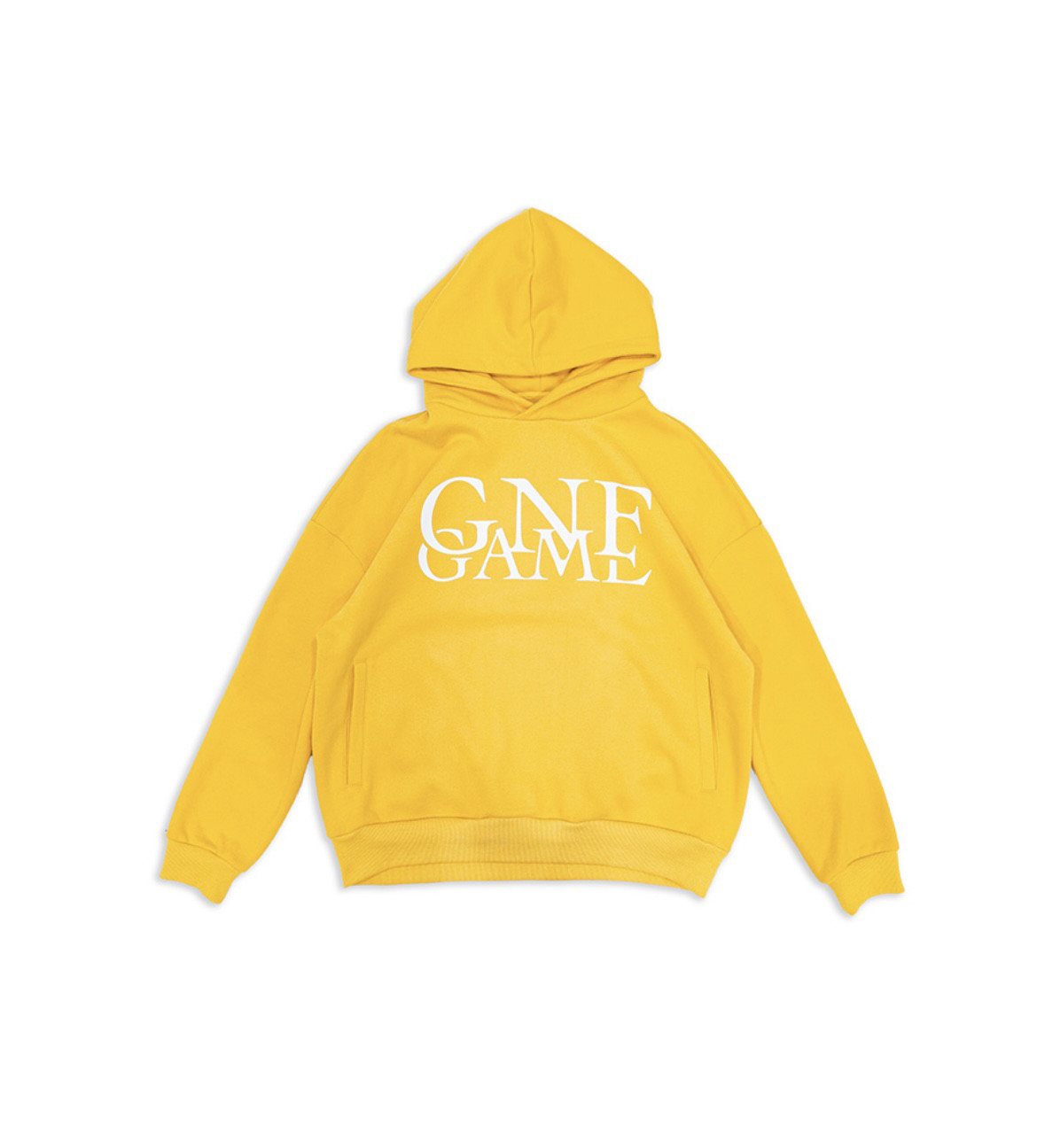 罗志祥 Gotnofears 正品 无惧游戏连帽上衣 黄色 男女同款