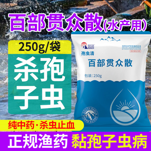 南华千牧百部贯众散水产杀虫药
