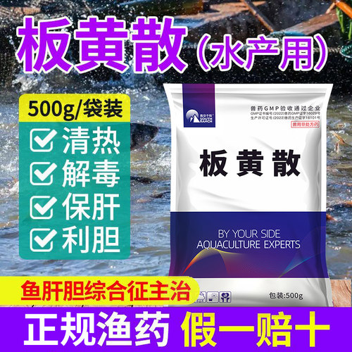 板黄散鱼药肝胆康水产养殖