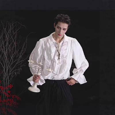 Strap-upwhiteshirtmen's