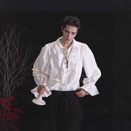 Strap-upwhiteshirtmen's