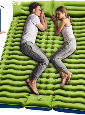 Camping inflatable mattress with thickened cushion充气垫床