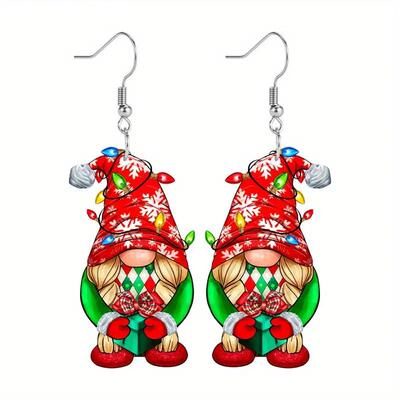 Christmasearringsacrylic