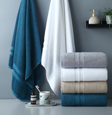 Hotel pure cotton bath towel towel set absorbent soft 毛浴巾