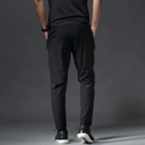 Мужские тонкие однотонные штаны для работы, осенние, делается под заказ