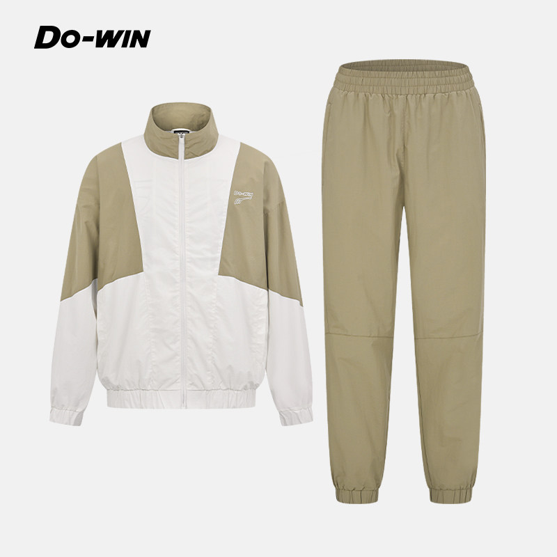 多威运动套服男秋冬新款外套长裤跑步两件训练服8332128