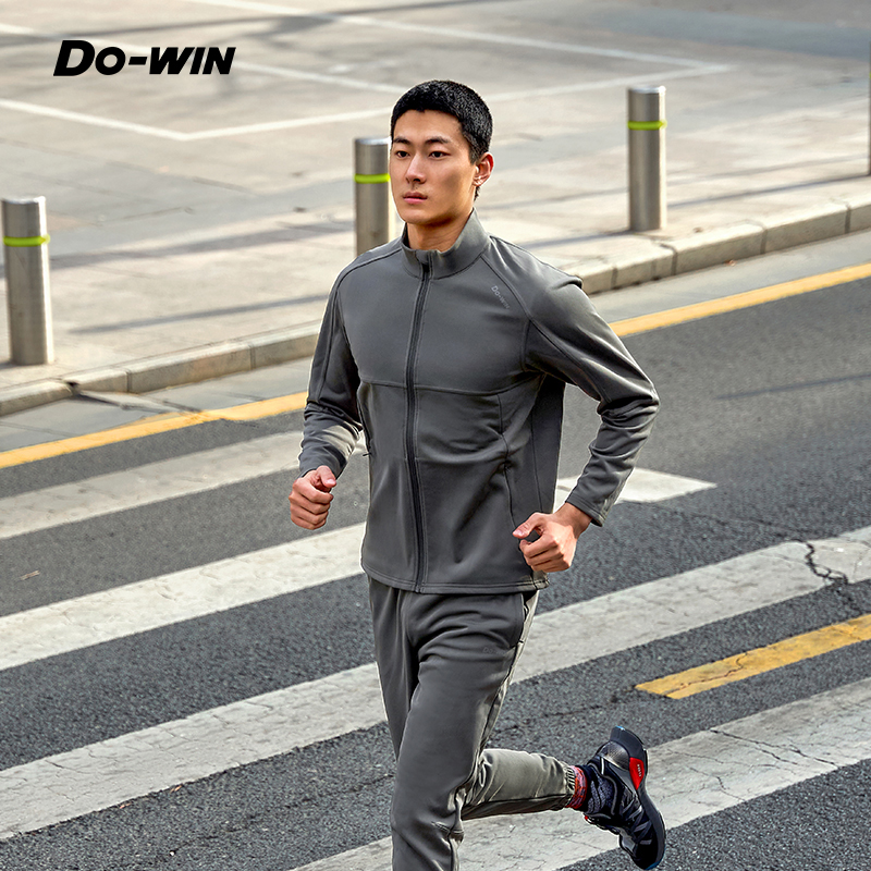 多威运动针织外套男女新款学生跑步运动服2622006