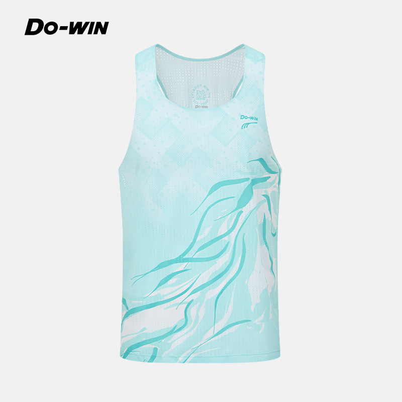 多威运动背心男轻薄透气无袖跑步训练户外健身服上衣女2152243