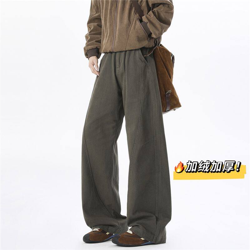 psobrond店oaoo蒙马特青港潮先生工装裤休闲裤男女款美式水洗裤子