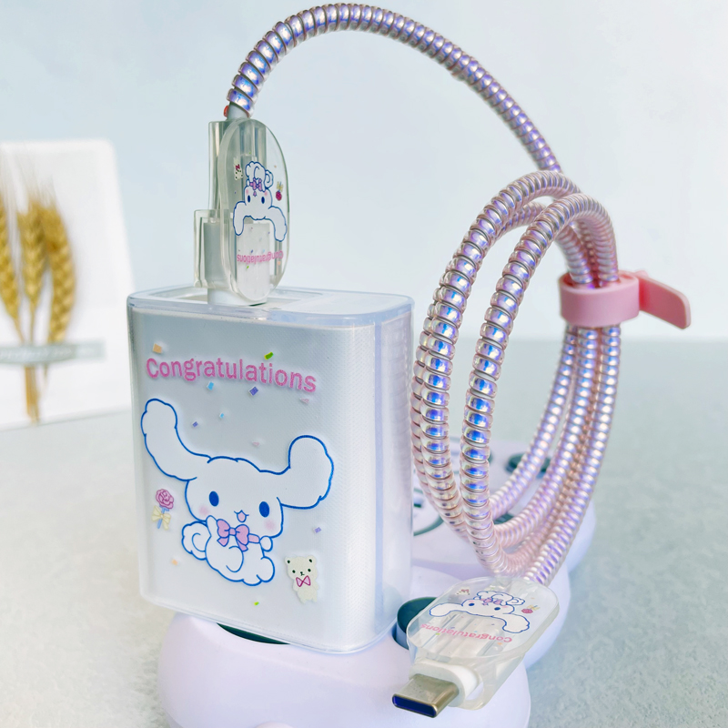 适用VIVO80W数据线保护套缠绕线