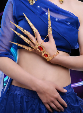 千手假指甲套舞者表演配饰