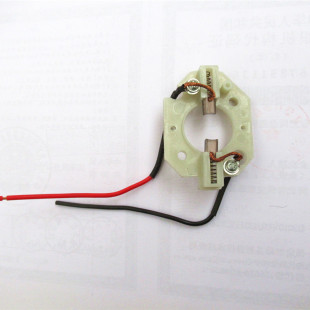 车载充气泵碳刷支架单缸双缸打气泵配件电机气嘴气管齿轮活塞环