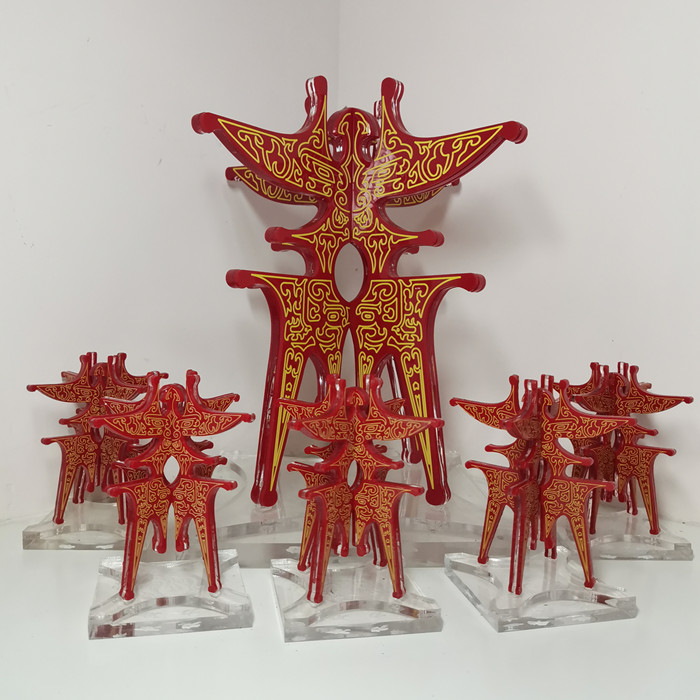 合成可定制亚克力新春旅游纪念品