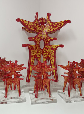 合成可定制亚克力新春旅游纪念品