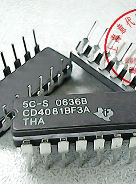 CD4081BF3A  TI   4081【正品陶封】赛格市场G332室实体店 现货