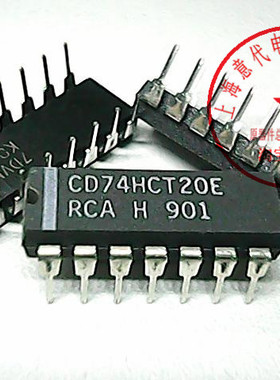CD74HCT20E ,RCA,74HCT20〖正品原装〗赛格市场G332室实体店 现货