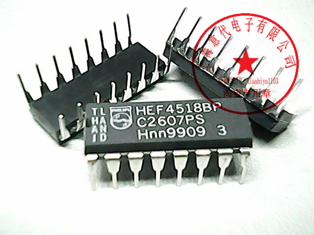 HEF4518BP  PHI  CD4518BE【原装】赛格市场G332室实体店 现货