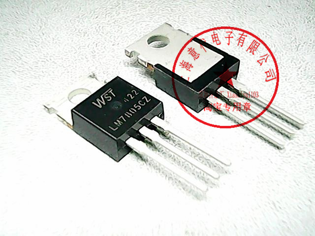 LM7805CZ   WST   TO-220〖正品原装〗赛格市场G332室实体店 现货
