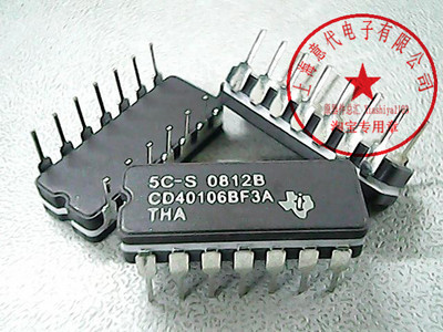 CD40106BF3A  TI   40106【正品陶封】赛格市场G332室实体店 现货