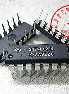 SN74LS21N   MOT  74LS21【正品原装】赛格市场G332室实体店 现货