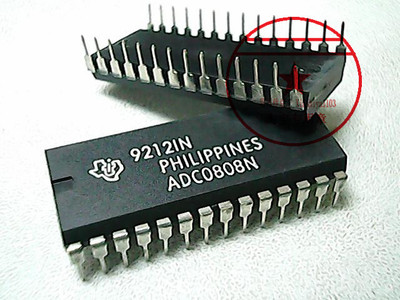 ADC0808N  TI   DIP-28【全新原装】赛格市场G332室实体店 现货