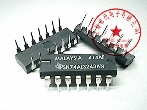 SN74ALS243AN 德州 74LS243〖原装正品〗赛格市场G332室实体 现货