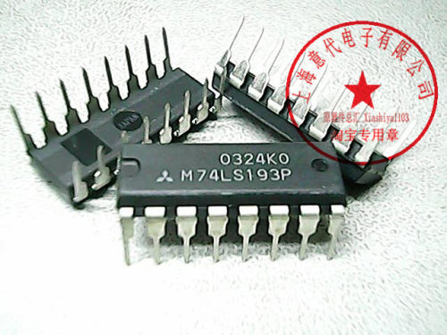M74LS193P 三菱/松下 74LS193【原装】赛格市场G332室实体店 现货