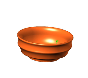 精雕图茶壶竹节茶杯22stl三维立体图圆雕图2D3D图机雕图