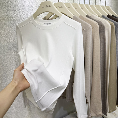 实体连锁店同款品质设计感打底衫