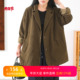 纯棉西装 外套女精英通勤大码 秋舒适干练宽松显瘦休闲西服上衣挺括