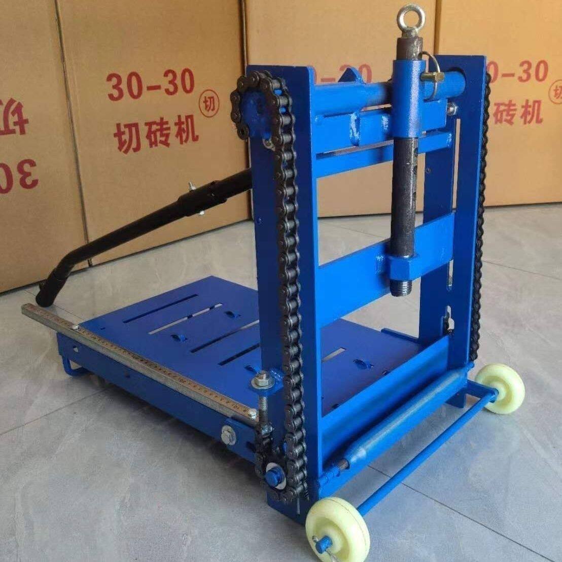 立式新款切砖机手动切砖机手压式砌块轻质砖加气块切砖机微调泡沫