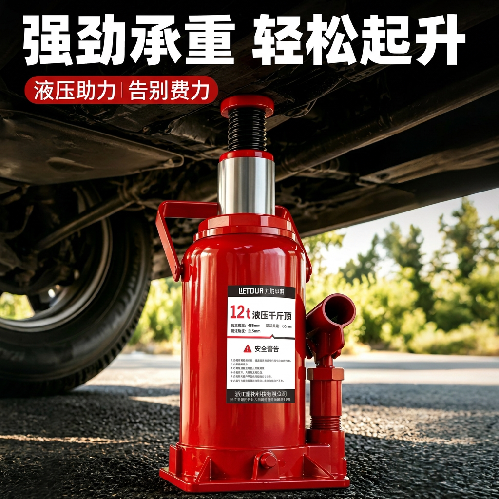 汽车液压千斤顶立式空心家用