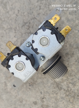 适用松下滚筒洗衣批XQG70-V75GS V65GW洗衣机进水阀FvS-117V1/W-C