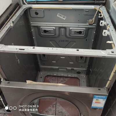 适用惠而浦滚筒洗衣机WG-F80811BK外壳箱体前门板