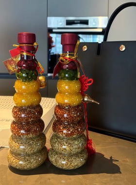 五谷丰登步步高升乔迁新居摆件