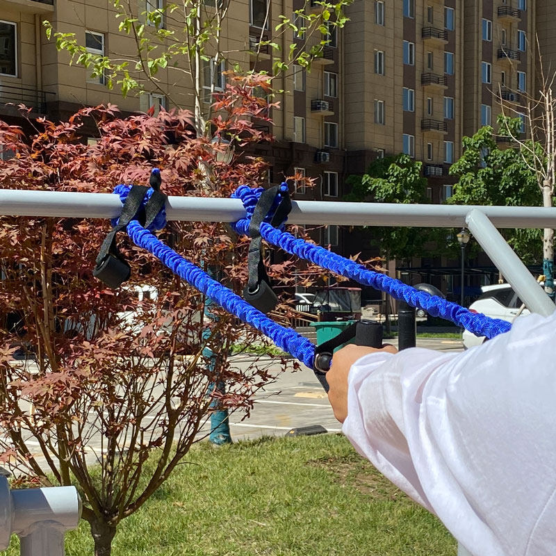 肩周臂锻炼力器材老年人上肢胳膊康复训练带拉力器弹力绳手拉绳