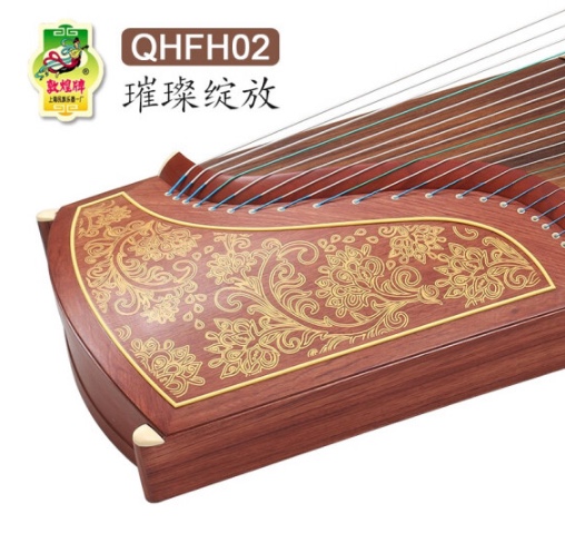 敦煌QHFH02 璀璨绽放 红木演奏考级古筝初学者成人乐器演奏考级筝