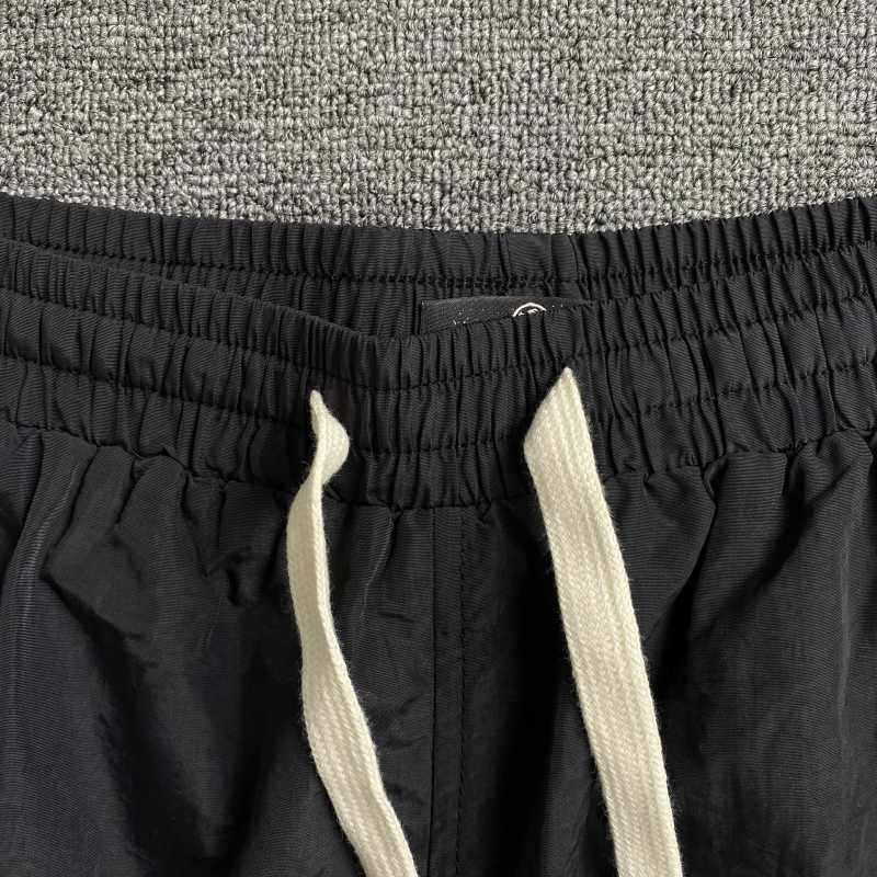 thumbnail for Flame letter distressed print nylon quick-drying double mesh shorts