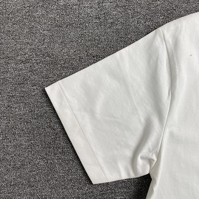 thumbnail for Camouflage letter logo fashionable casual simple short sleeve T-shirt