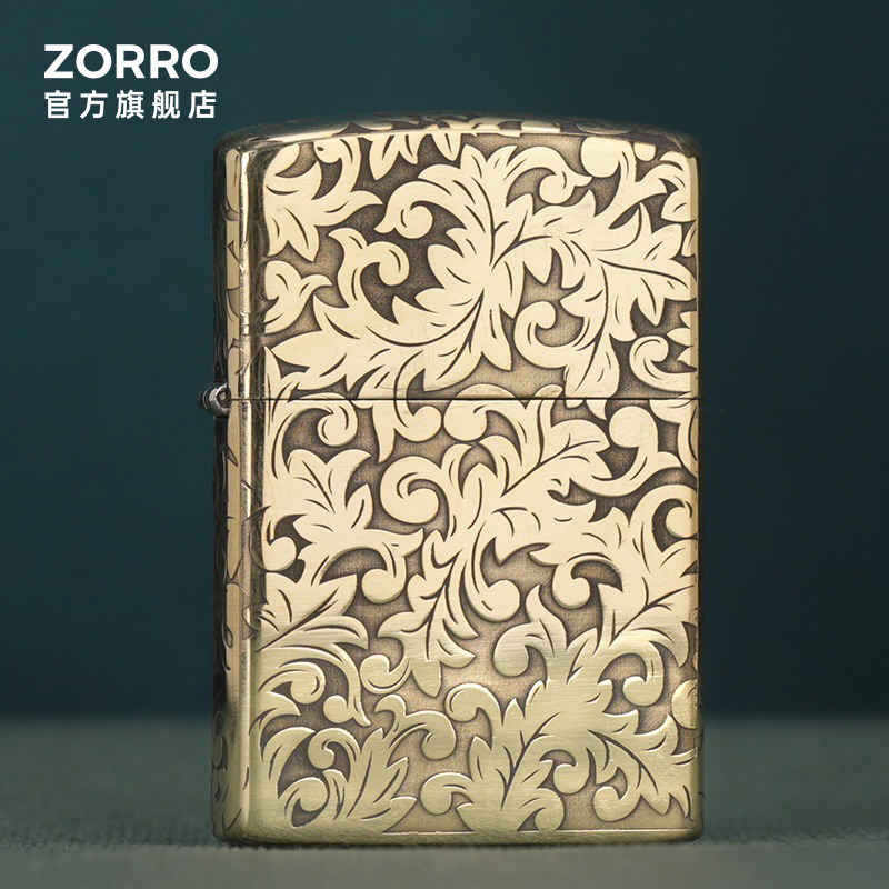 ZORRO佐罗煤油打火机原铜
