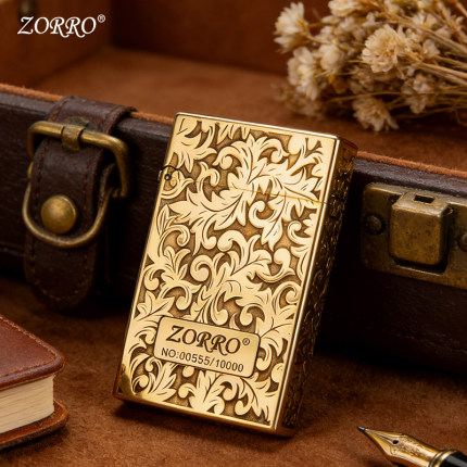 ZORRO佐罗官方正品朗声打火机防风煤油火机生日父亲节爸老公礼物