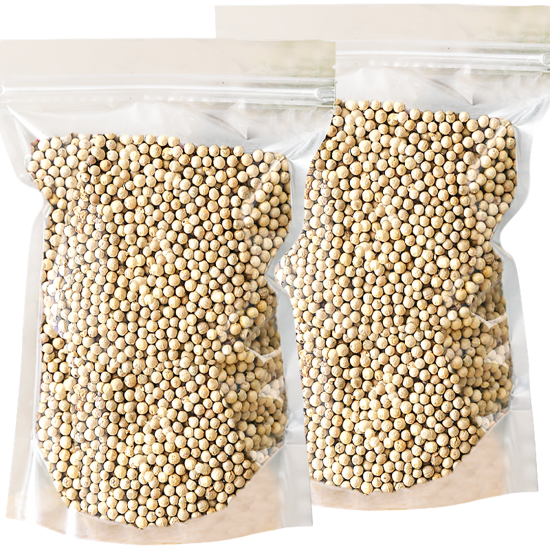 包邮海南特产白胡椒粒500g白胡椒子调料香料正品官方旗舰店可打粉