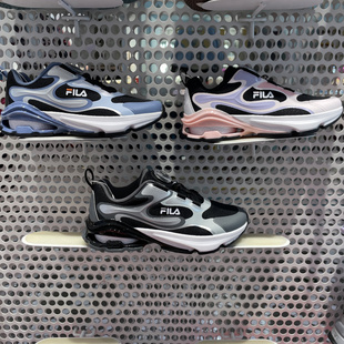 FILA斐乐童鞋儿童跑鞋25秋男女大童透气抗菌旋钮运动鞋K65B431103