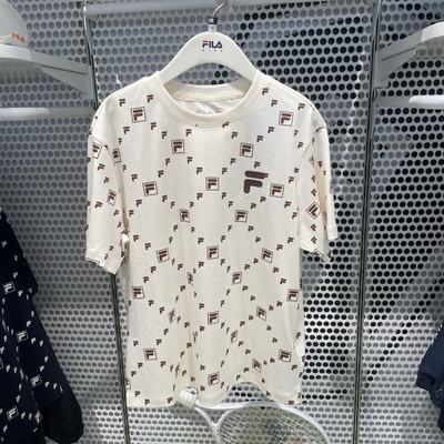 FILA斐乐童装2026夏季新款男女童休闲百搭凉感短袖T恤 K62G621103