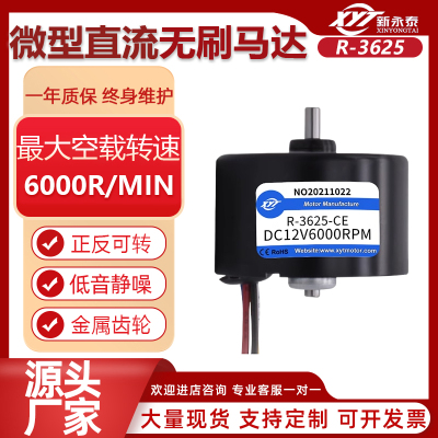 新永泰直流无刷马达12V24V